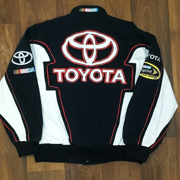 Nascar Toyota Racing Jacket Sz Medium 